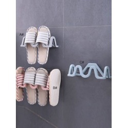 1pc Wall Mounted Shoes Storage Rack