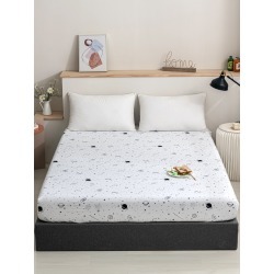Planet Print Fitted Sheet