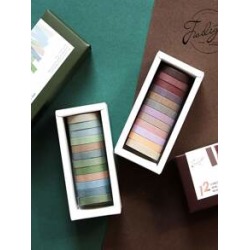 12rolls Macaron Masking Tape