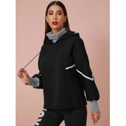 Tape Panel 2 In 1 Hoodie