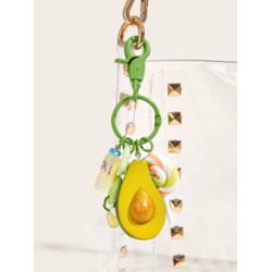 Avocado Decor Key Chain