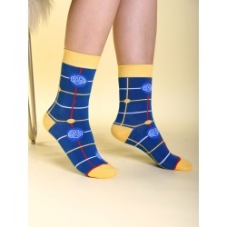 Men Brain Pattern Crew Socks