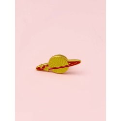 Kids Planet Print Brooch