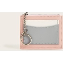 Lobster Clasp Detail Purse With Card Holder
