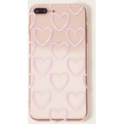Heart Pattern iPhone Case
