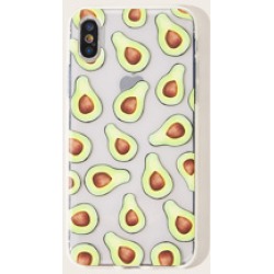 Avocado Pattern iPhone Case