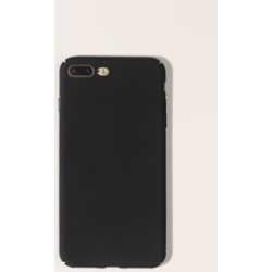 Plain iPhone Case In Black