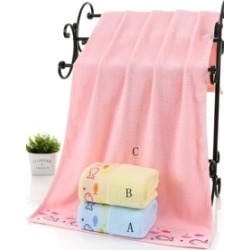 1pc Fish Pattern Bath Towel