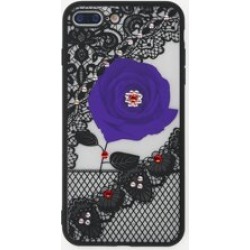 Lace & Rose Decorated iPhone Case