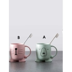 1pc Cartoon Graphic Gargle Cup