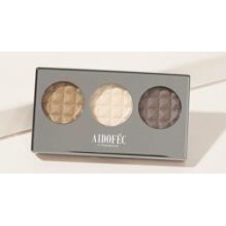 Metallic Lasting Eyeshadow Trio Palette 01 Golden Earth
