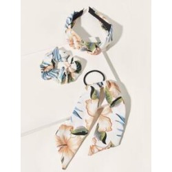 3pcs Flower Pattern Hair Accessories