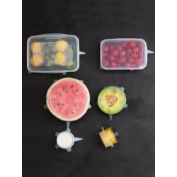 Food Container Fresh Cover 6pcs