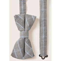 Men Plaid Bow Tie