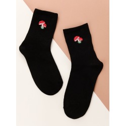 Cartoon Embroidery Socks