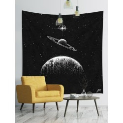 Planet Print Tapestry