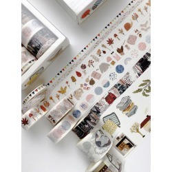 8rolls Mixed Pattern Washi Tape