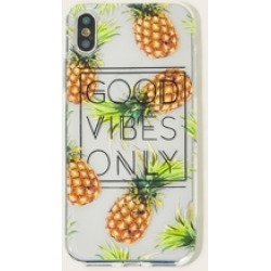 Pineapple Pattern iPhone Case