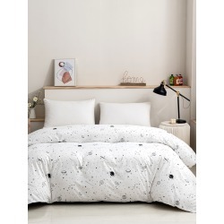 Planet Print Duvet Cover Without Filler