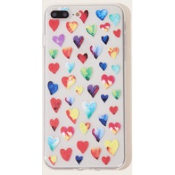 Heart Pattern iPhone Case