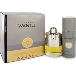 Azzaro Wanted Cologne by Azzaro - - Gift Set - 3.4 oz Eau De Parfum Spray + 5.1 oz Deodarant Spray
