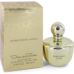 Something Gold Perfume by Oscar De La Renta - 3.4 oz Eau De Parfum Spray