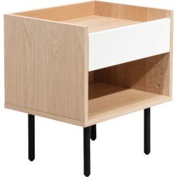 Light Timber Valir Bedside Table