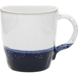 Set of 4 440ml Low Tidal Stoneware Mugs