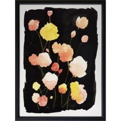 In Bloom Framed Print Frame / Size: Black / 95 x 65cm