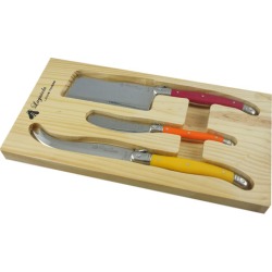 Laguiole by Louis Thiers 3 Piece Cheese Set Colour: Multi Warm