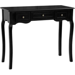 Black Livia Console Table