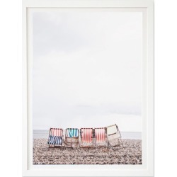 Take a Seat Framed Wall Art Size: 70 x 50cm
