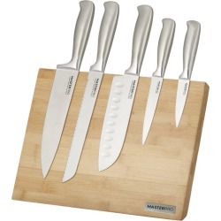 6 Piece Mitama Japanese Steel Knife & Block Set