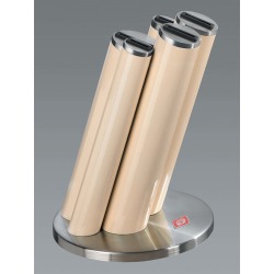 6 Piece Knife Pipe Stand Colour: Almond