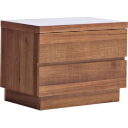 Naples Blackwood Timber Bedside Table