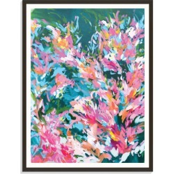 Celebration Printed Wall Art Frame / Size: Black Framed Gicl e Print / 51 x 41cm x 2cm