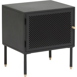 Huxley Right Bedside Table Colour: Black