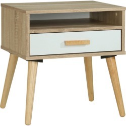 Natural Soren Bedside Table