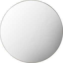 Harper Round Mirror Colour: Champagne