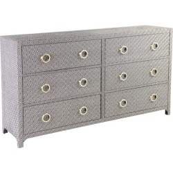 Geometric Raffles Chest of Drawers