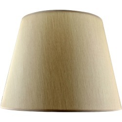 Shade Beige Taper Shade Size: Small