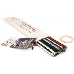 Shanghai Pick Up Sticks Toy Colour: Black & White