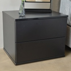 Black Dixon Bedside Table