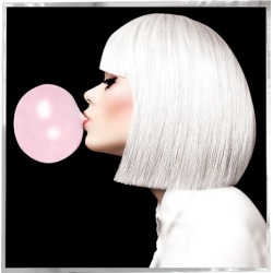 B Framed Print Size: 115.3 x 115.3cm