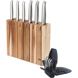 8 Piece New Pro Segmented Knife Block Set