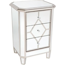 Nashville Mirrored Bedside Table