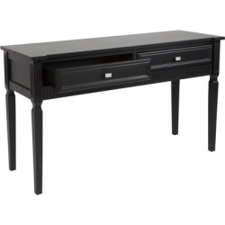 Quebec Console Table Color: Black