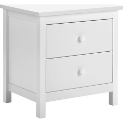 White Noosa Bedside Table