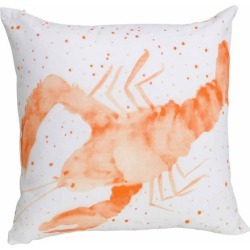 Coral Lobster Cushion