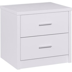 White Jonathan Bedside Table